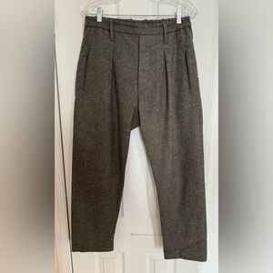 Mens Lemaire Grey Wool Trousers size 48